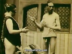 हस्तमैथुन और 1920 के दशक विंटेज) चूसना करने के लिए अनुनय