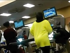 खरा phat गधा अरबी milf कसरत p1