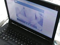गलफुल्ला पत्नी मित्र के साथ webcam में
