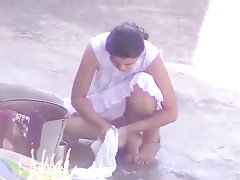 सुंदर गुलाबी panty में बंगलौर गर्ल