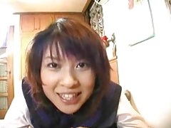 Hiyori shiraishi - सुंदर जापानी लड़की - handjob