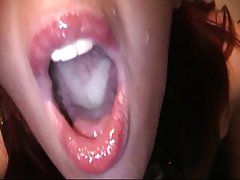सह निगल - एक असली cumslut के खिला